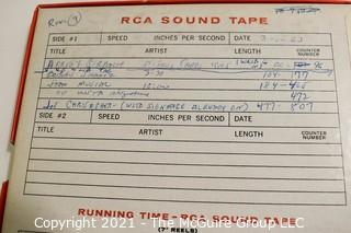 Clifford Evans: Historical Recording: Reel-to-Reel Magnetic Tape: 3/1/63 Spring Training incl. Branch; Shantz; Musial; Christopher (unverified - presume to be as labeled)