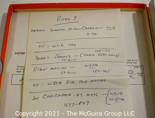 Clifford Evans: Historical Recording: Reel-to-Reel Magnetic Tape: 3/1/63 Spring Training incl. Branch; Shantz; Musial; Christopher (unverified - presume to be as labeled)