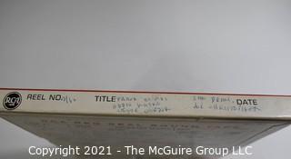 Clifford Evans: Historical Recording: Reel-to-Reel Magnetic Tape: 1963 Spring Training Interviews: NY Mets & Cincinnati Reds; see list (unverified - presume to be as labeled)