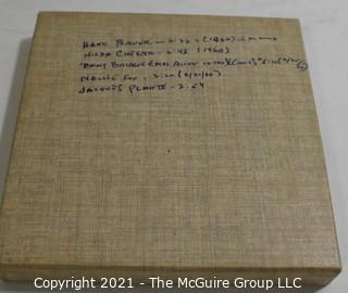 Clifford Evans: Historical Recording: Reel-to-Reel Magnetic Tape: 1960s Interviews: Hank Bauer; Nellie Fox and others see list (unverified - presume to be as labeled)