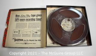 Clifford Evans: Historical Recording: Reel-to-Reel Magnetic Tape: Interview with Dodgers Don Newcombe Mar 2, #1 (unverified - presume to be as labeled)