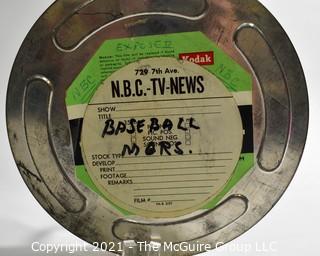 Clifford Evans: Historical Recording: 16mm film: Interview with Baseball Managers NBC TV News (unverified - presume to be as labeled)