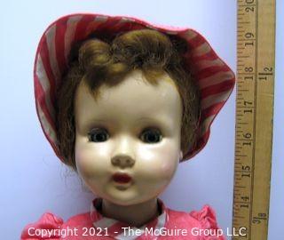 Vintage Doll: 1950's: 19" Effanbee "HONEY" Walker Doll