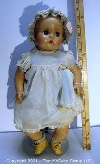 Vintage Doll: 1930's?: 18"  ARRANBEE R&B Cloth and Composition Body