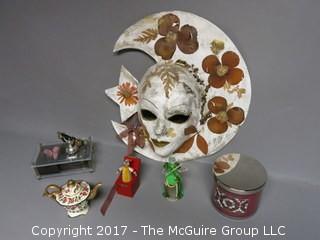 Collection including female form mask