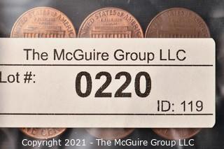 Coins: (6) Lincoln Cents: including  1909-P; (2) 1960-D (LD); 1969-P-D-S  