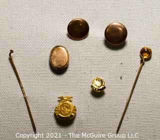 Group of Gold Filled Jewelry Items. 