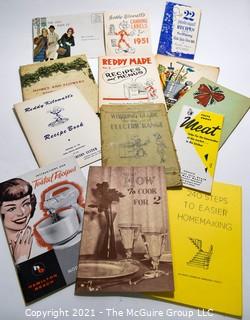 Collection of Vintage Cooking and Recipe Pamphlets