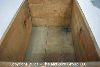 Vintage Dupont Explosive Dynamite Wooden Crate; 18" x 12" x 9".