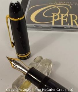 Mont Blanc #149 Meisterstuck Fountain Pen with 14k gold nib (#4810); Placido Domingo's Operalia'98; New in Box with Paperwork.