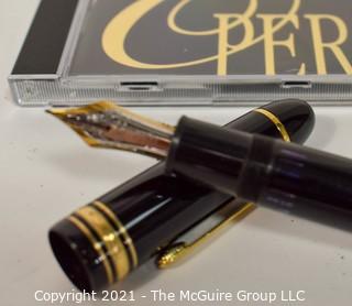 Mont Blanc #149 Meisterstuck Fountain Pen with 14k gold nib (#4810); Placido Domingo's Operalia'98; New in Box with Paperwork.