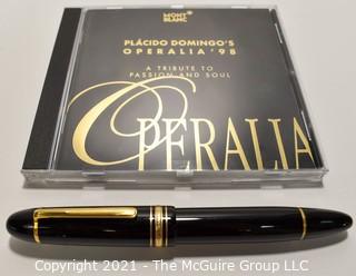 Mont Blanc #149 Meisterstuck Fountain Pen with 14k gold nib (#4810); Placido Domingo's Operalia'98; New in Box with Paperwork.