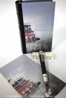 Mont Blanc Writers Edition Mark Twain Ball Point Pen #105638; New in Original Box.