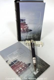 Mont Blanc Writers Edition Mark Twain Ball Point Pen #105638; New in Original Box.