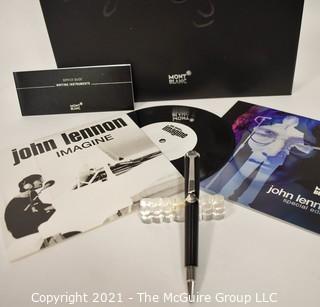 Mont Blanc John Lennon Imagine Special Edition Ballpoint Pen; New in Box with all Inserts. (Note: Description altered 6.24@8:21pm)