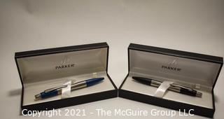 Two (2) Parker Ballpoint Writing Pens New in Box