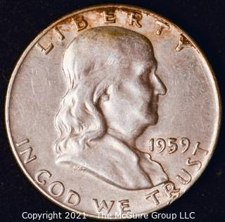 Coin: Franklin Half Dollar: 1959-D