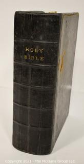 1852 Leather Bound Holy Bible and New Testaments