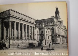 Antique Group of French Souvenir Items Including French Post Cards and Maps.