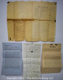 Collection of Land Deeds back to the 1840's