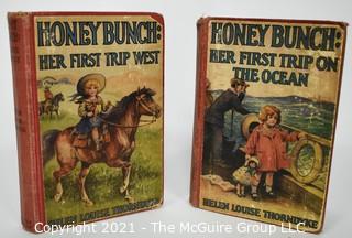 Two (2) Vintage Honey Bunch Children's Books by Helen Louise Thorndyke