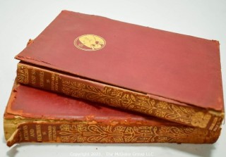 Two Antique Hard Cover Books by Rudyard Kipling 1909 and 1917 (condition issues)