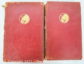 Two Antique Hard Cover Books by Rudyard Kipling 1909 and 1917 (condition issues)