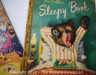 Seven Vintage Children's Books: Golden Book, etc