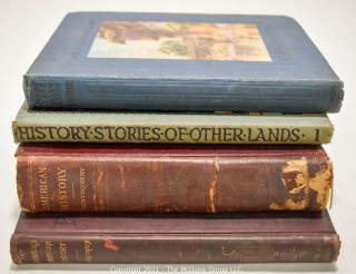 Four History Books; American and Europe