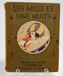 Book: "Les Mille et Une Nuits"; illustrated by E. Marler Thomas