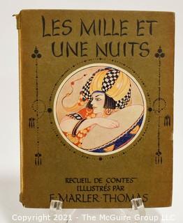 Book: "Les Mille et Une Nuits"; illustrated by E. Marler Thomas