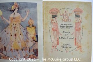 Book: "Les Mille et Une Nuits"; illustrated by E. Marler Thomas