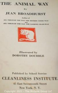 Five Books: Canada Way; Pupils Hand Chart (1932); The Animal Way