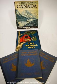 Five Books: Canada Way; Pupils Hand Chart (1932); The Animal Way