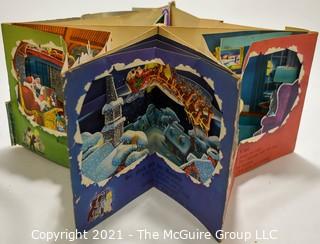 Four Vintage Christmas Books, Including Pop Up Books