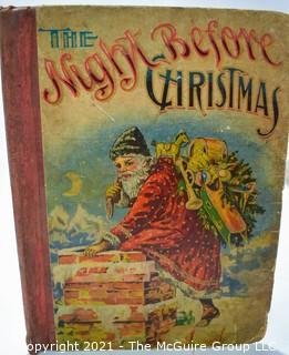 Four Vintage Christmas Books, Including Pop Up Books