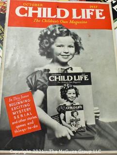 Eight Vintage Children Magazines : Child Life ~1930's Activity Books