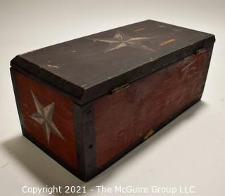 Collection of Vintage Hand Crafted Wooden Boxes