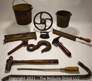 Vintage Metal Tools and Hardware Collection