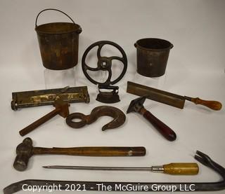 Vintage Metal Tools and Hardware Collection