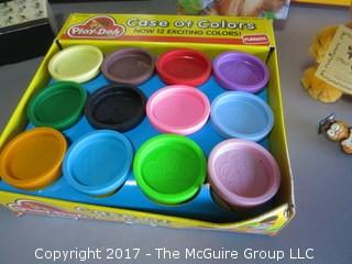 Collection including play dough