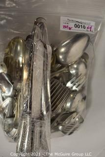 Circa 1900; 91 piece set of Sterling Silver Flatware by Hennegen Bates; 2670 grams excluding dinner knives (but included in set) (Note: Description changed 6.26 @ 9:24am)