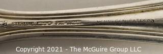 Circa 1900; 91 piece set of Sterling Silver Flatware by Hennegen Bates; 2670 grams excluding dinner knives (but included in set) (Note: Description changed 6.26 @ 9:24am)