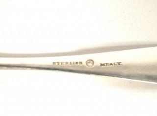 Seven (7) Sterling Silver Spoons by Mealy; 170g