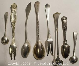 Eight (8) Sterling Silver Spoons; 114g