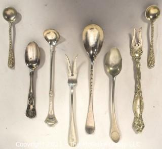 Eight (8) Sterling Silver Spoons; 114g