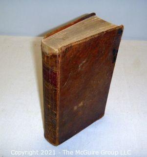 1801 Book "Notes on the State of Virginia" by Thomas Jefferson, 3rd Edition