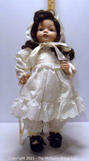 Doll: Custom made Character Doll by Isabella Young 1975 of K&R #121 all Bisque