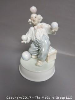 Porcelain Juggler Clown