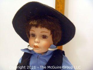 Doll: Modern Character Doll Amish Boy